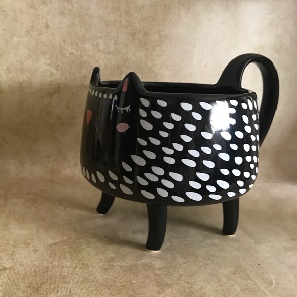 Footed Cat Mug NWOT - Picture 4 of 5